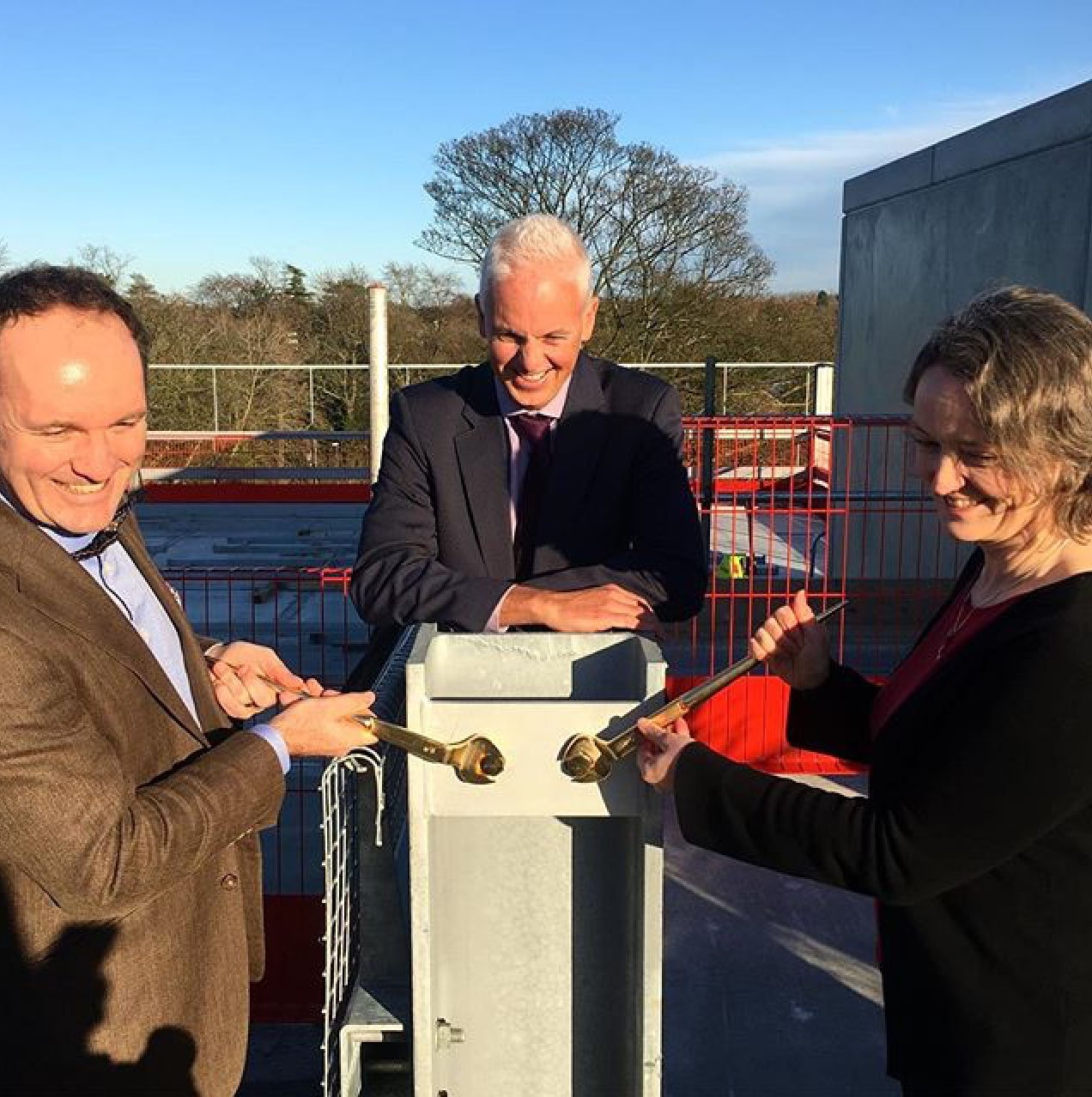 New Research Building, University of Oxford - Topping Out